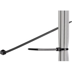 "Fixpoint 203cm Black - Stylish and Durable Storage Solution for Your Home - Product No. 4040849170713"